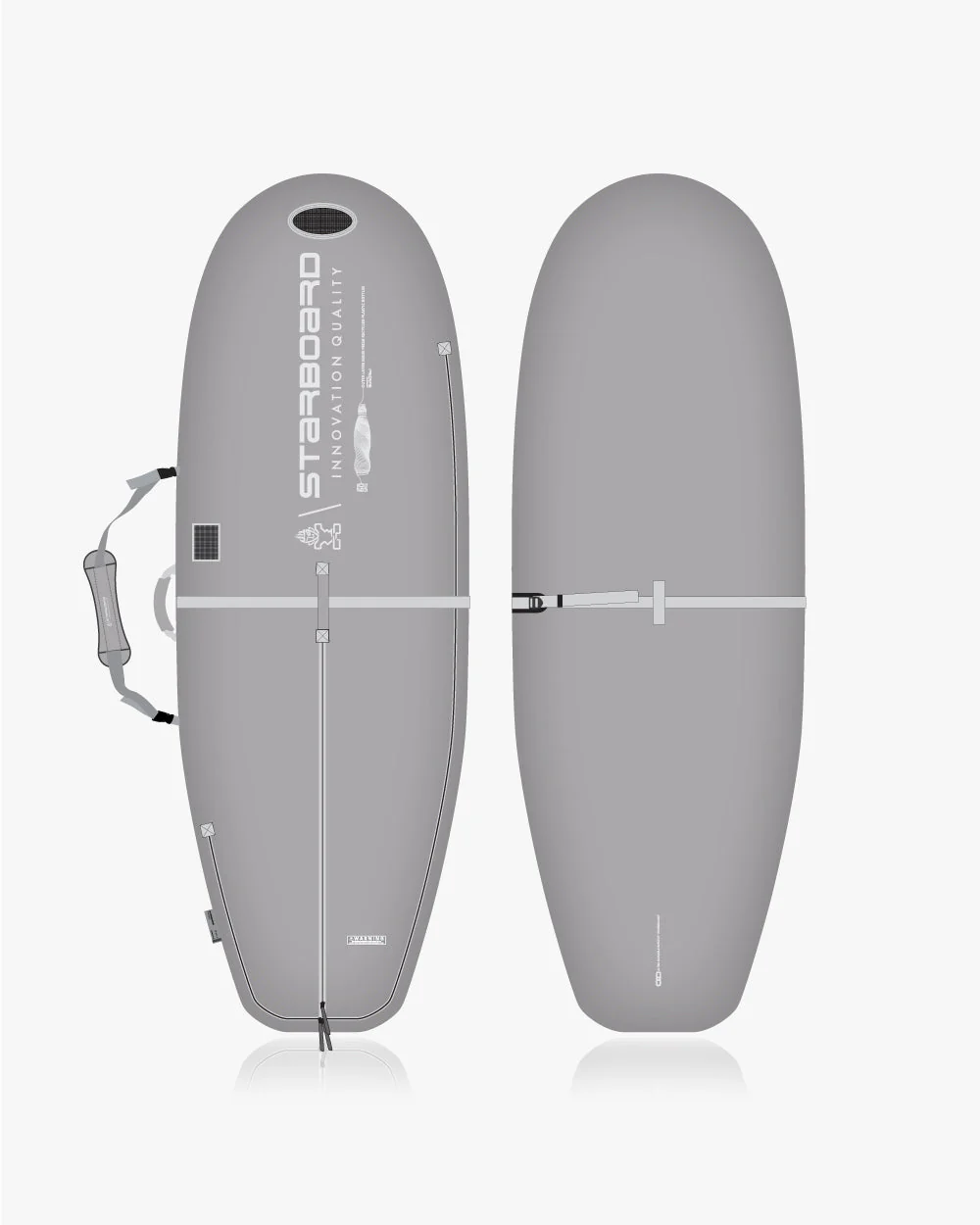 2025 SUP Bag 8'0" X 31.5" Hyper Nut